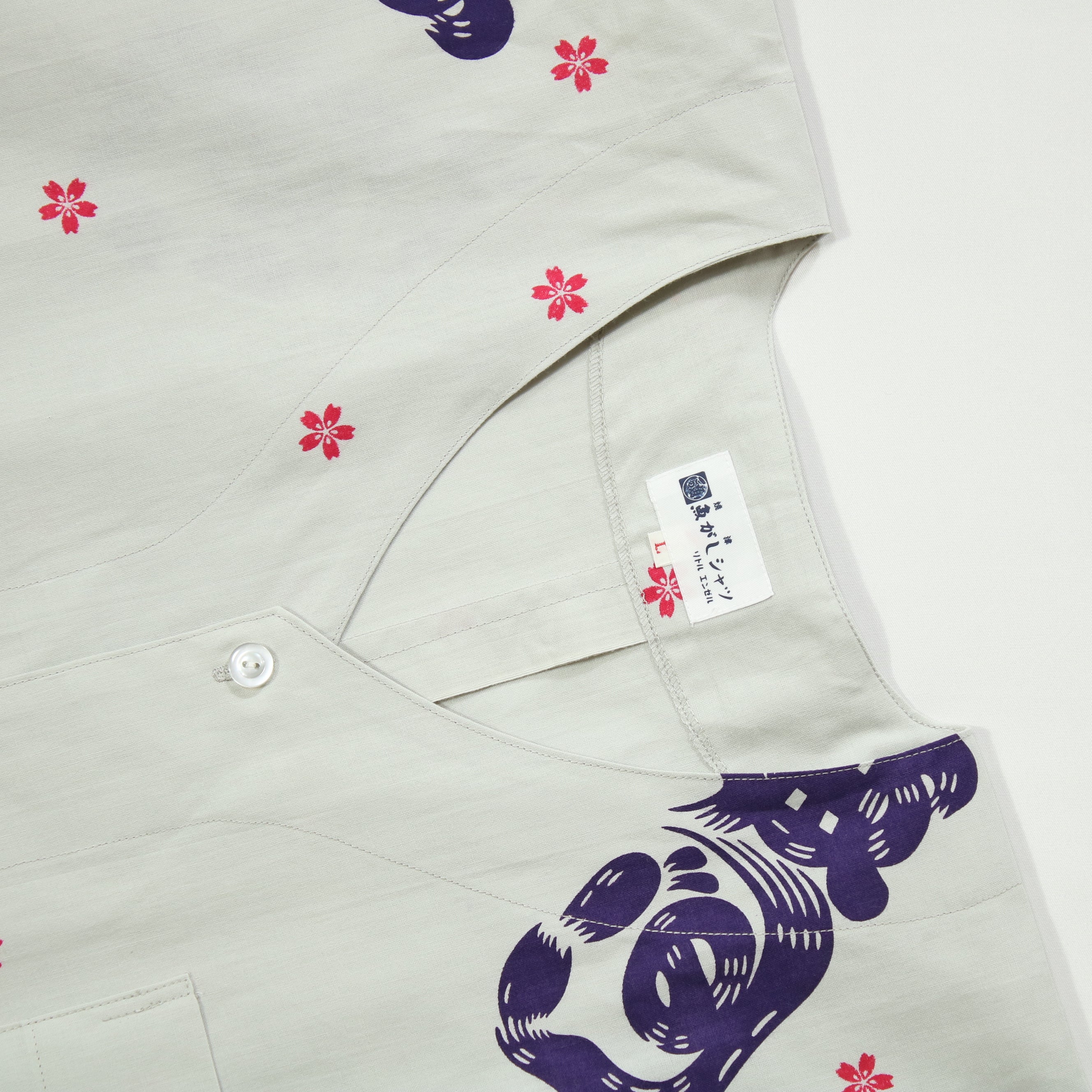 【小桜】魚河岸シャツ／半袖