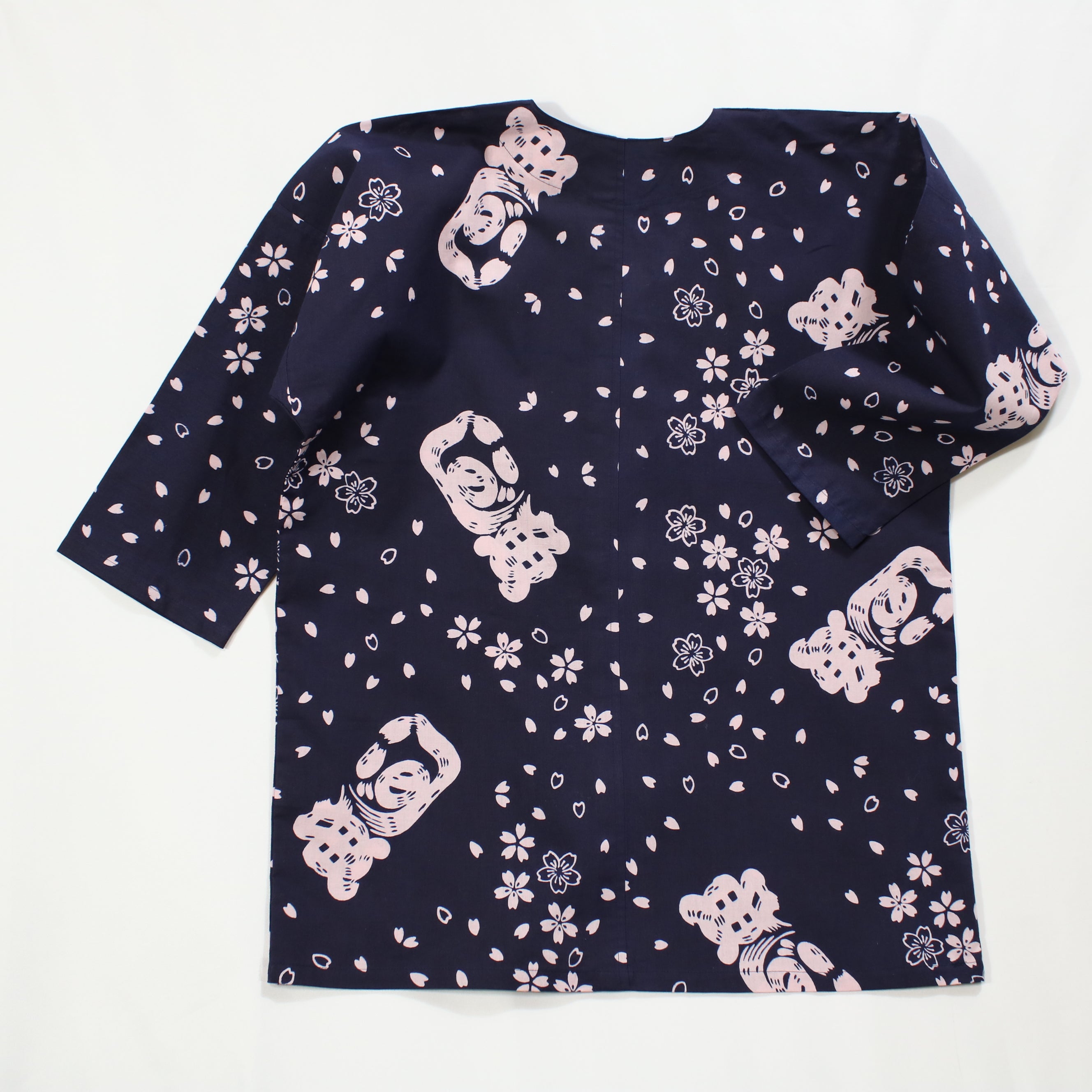 【桜吹雪】魚河岸シャツ／七分袖