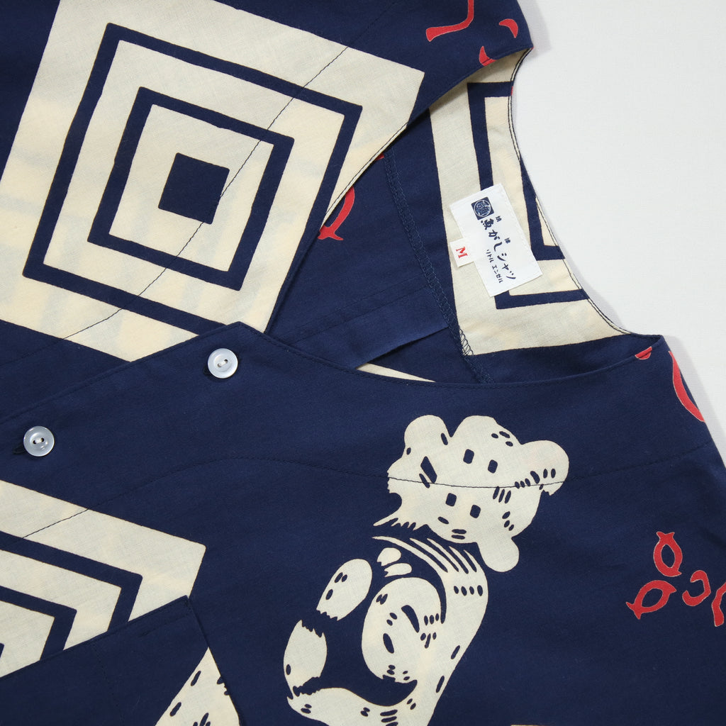 【隈どり】魚河岸シャツ／半袖