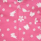 【うさぎに桜】焼津シャツ／上下セット(キッズ)