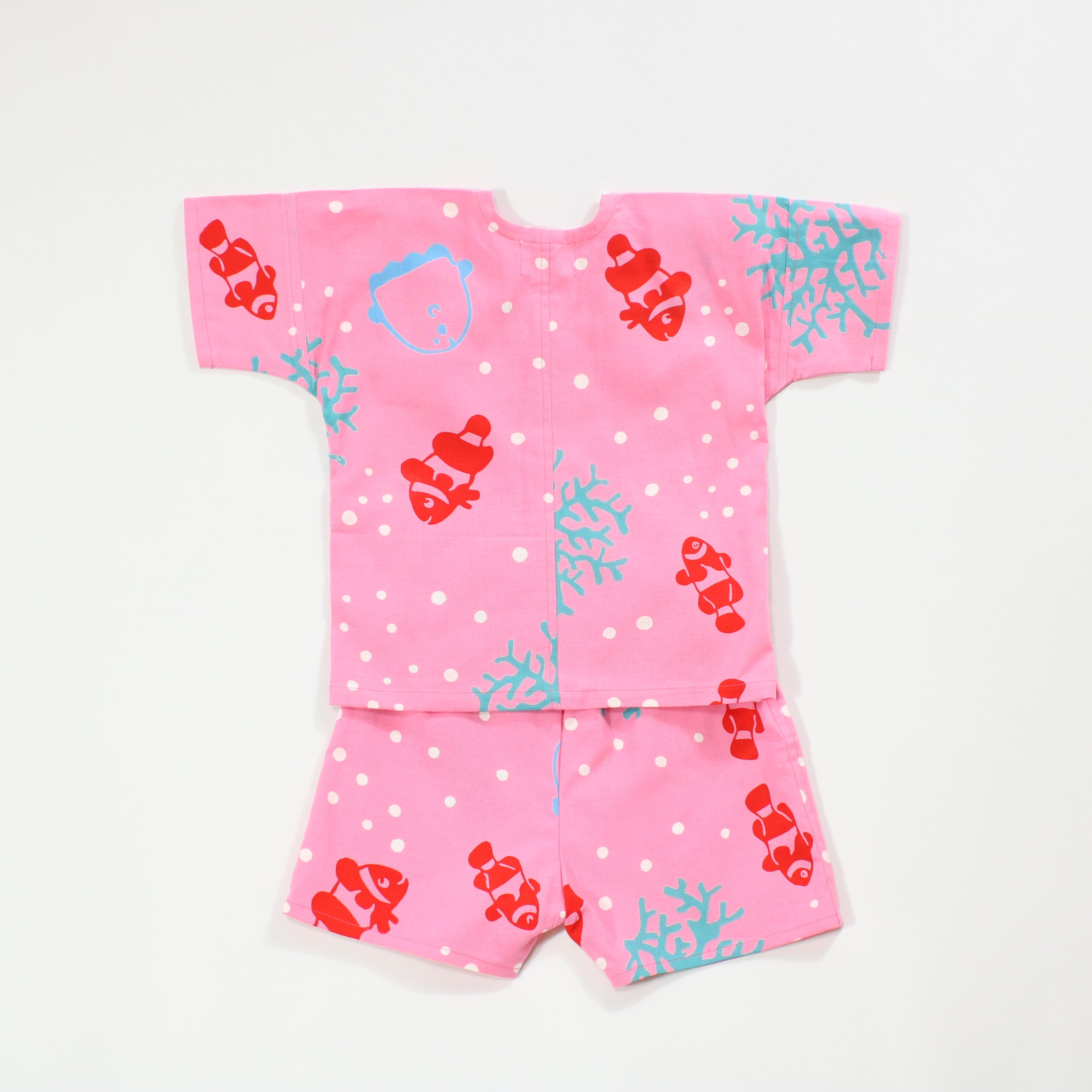 【くまのみ】焼津シャツ／上下セット(キッズ)