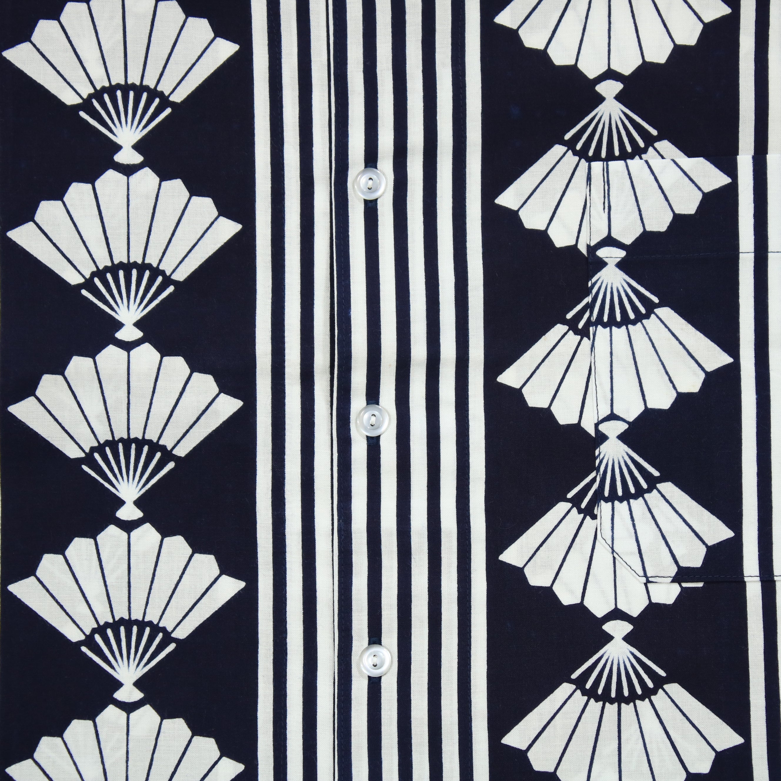 【扇面】焼津シャツ／半袖