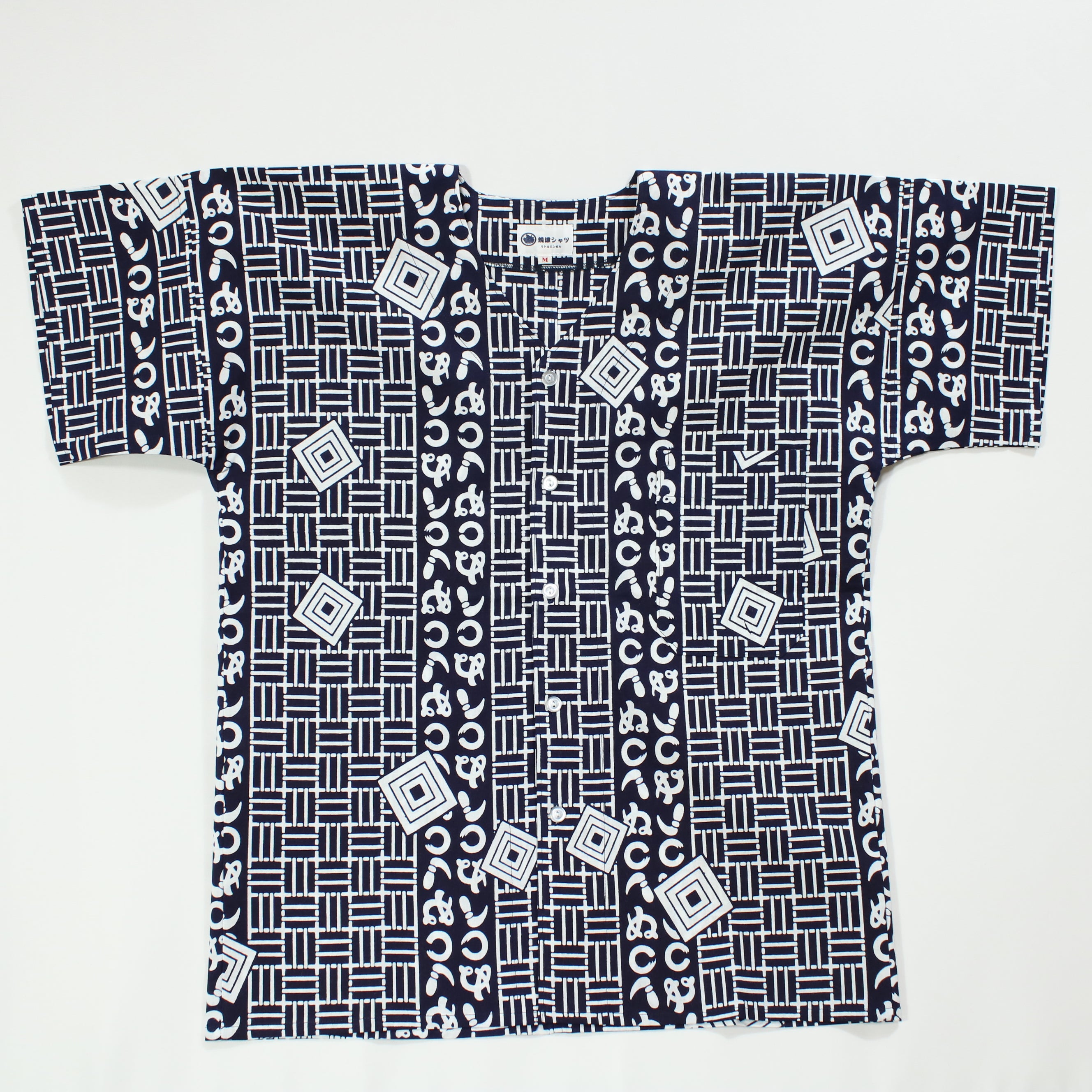 【かまわぬ】焼津シャツ／半袖