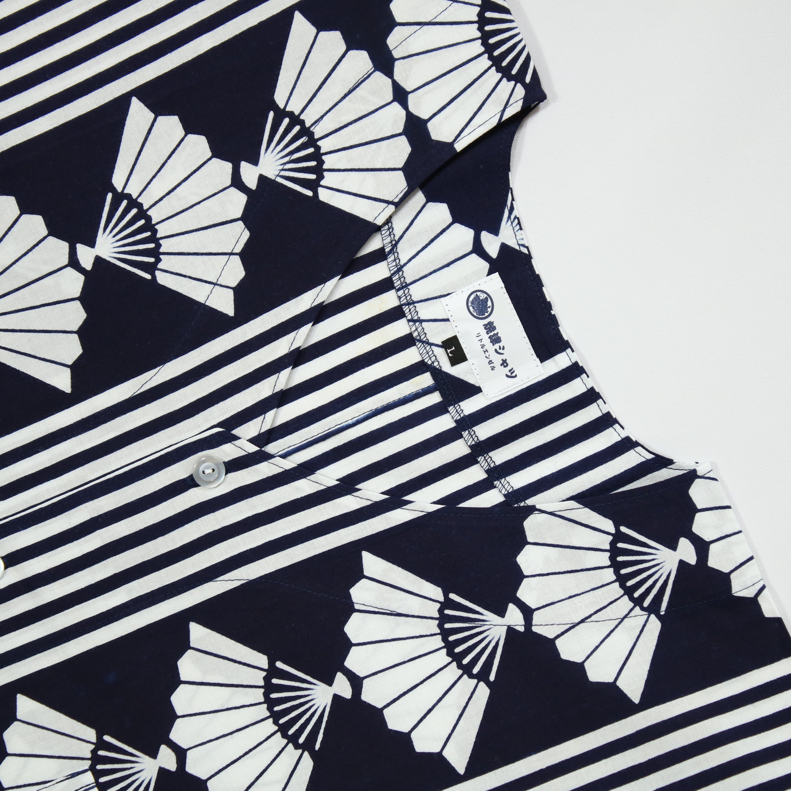 【扇面】焼津シャツ／半袖