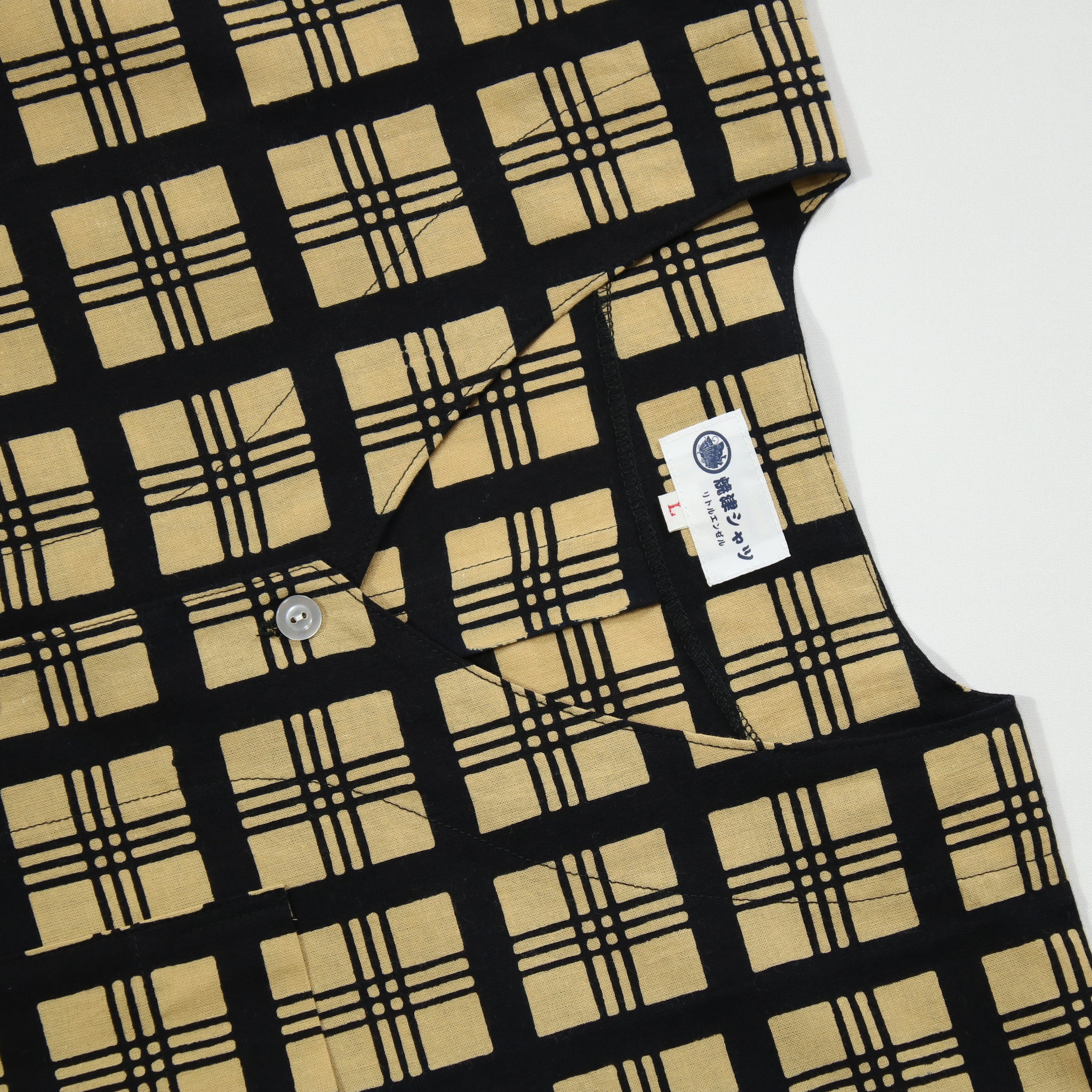 【弁慶格子】焼津シャツ／半袖