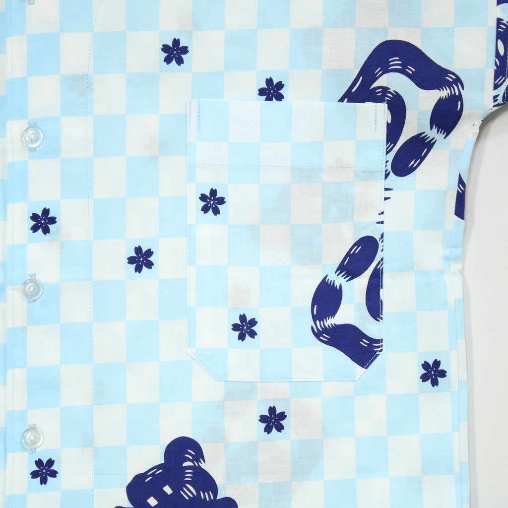 【市松】魚河岸シャツ／半袖