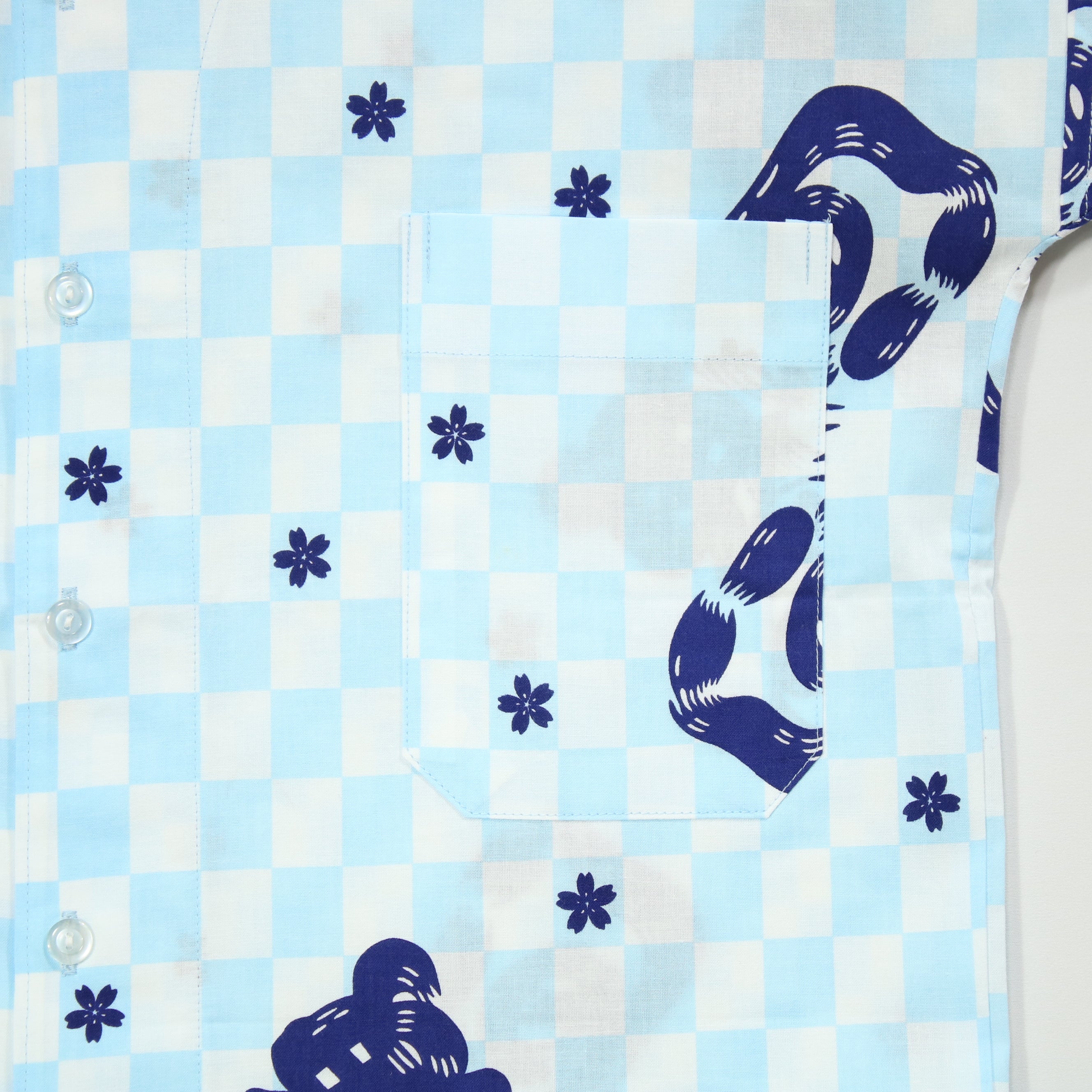 【市松】魚河岸シャツ／半袖