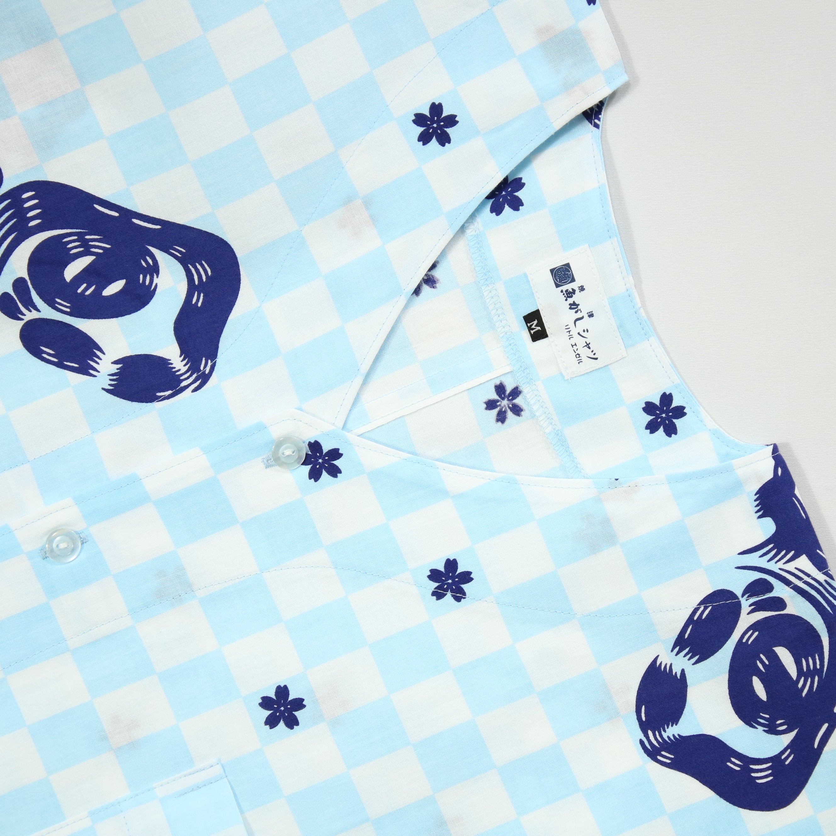 【市松】魚河岸シャツ／半袖
