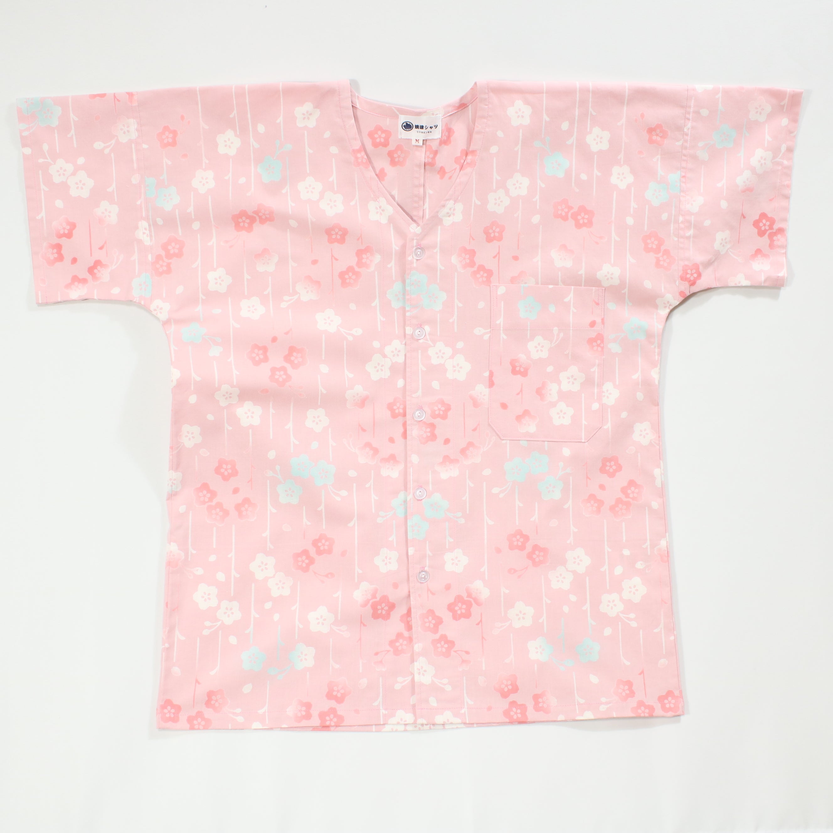 【枝垂れ桜】焼津シャツ／半袖