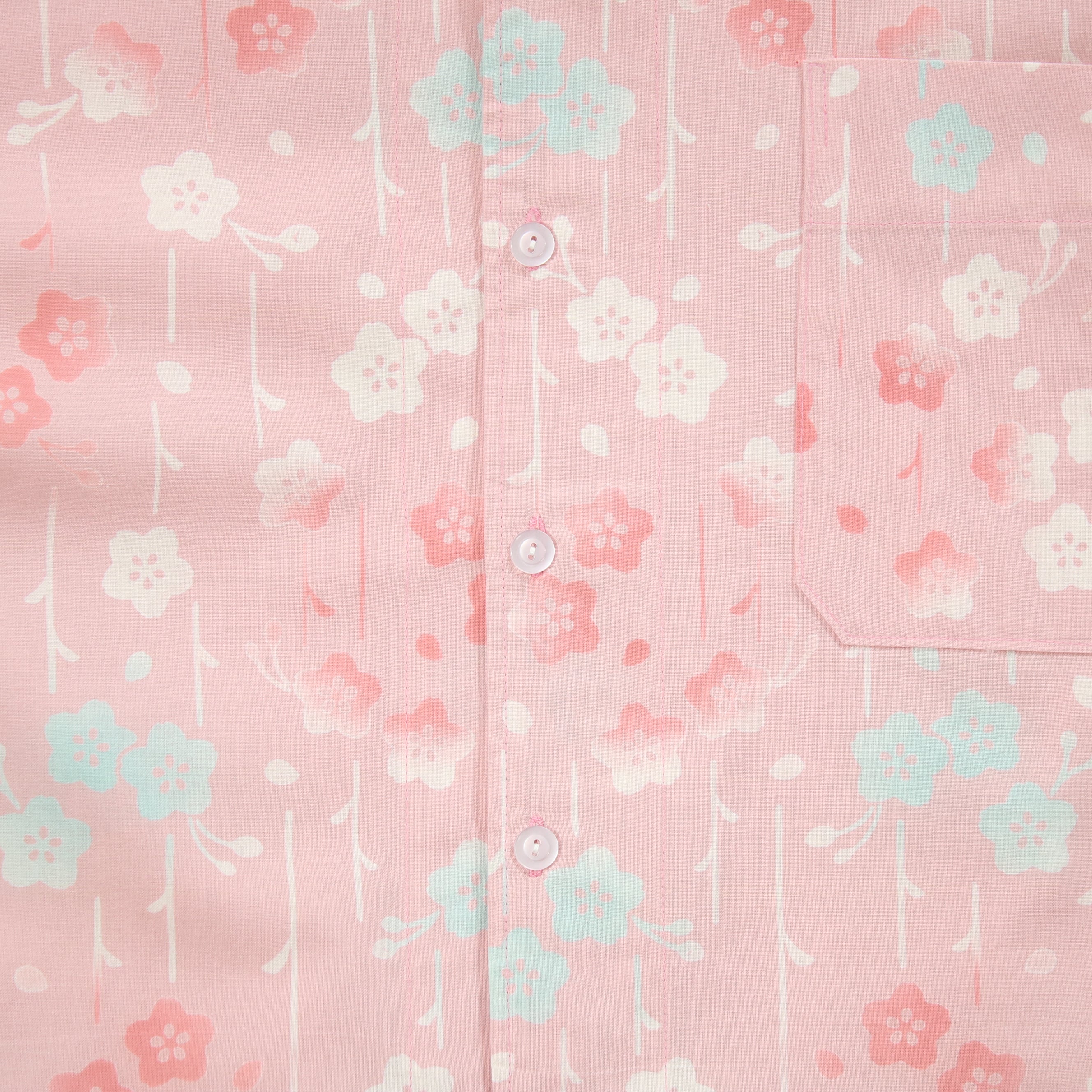 【枝垂れ桜】焼津シャツ／半袖