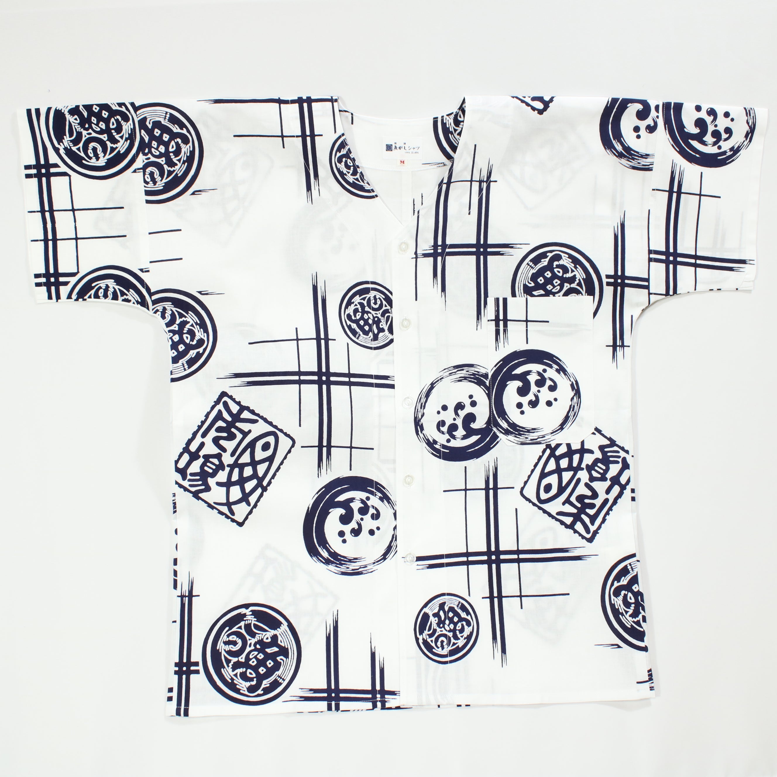 【魚市場)】魚河岸シャツ／半袖