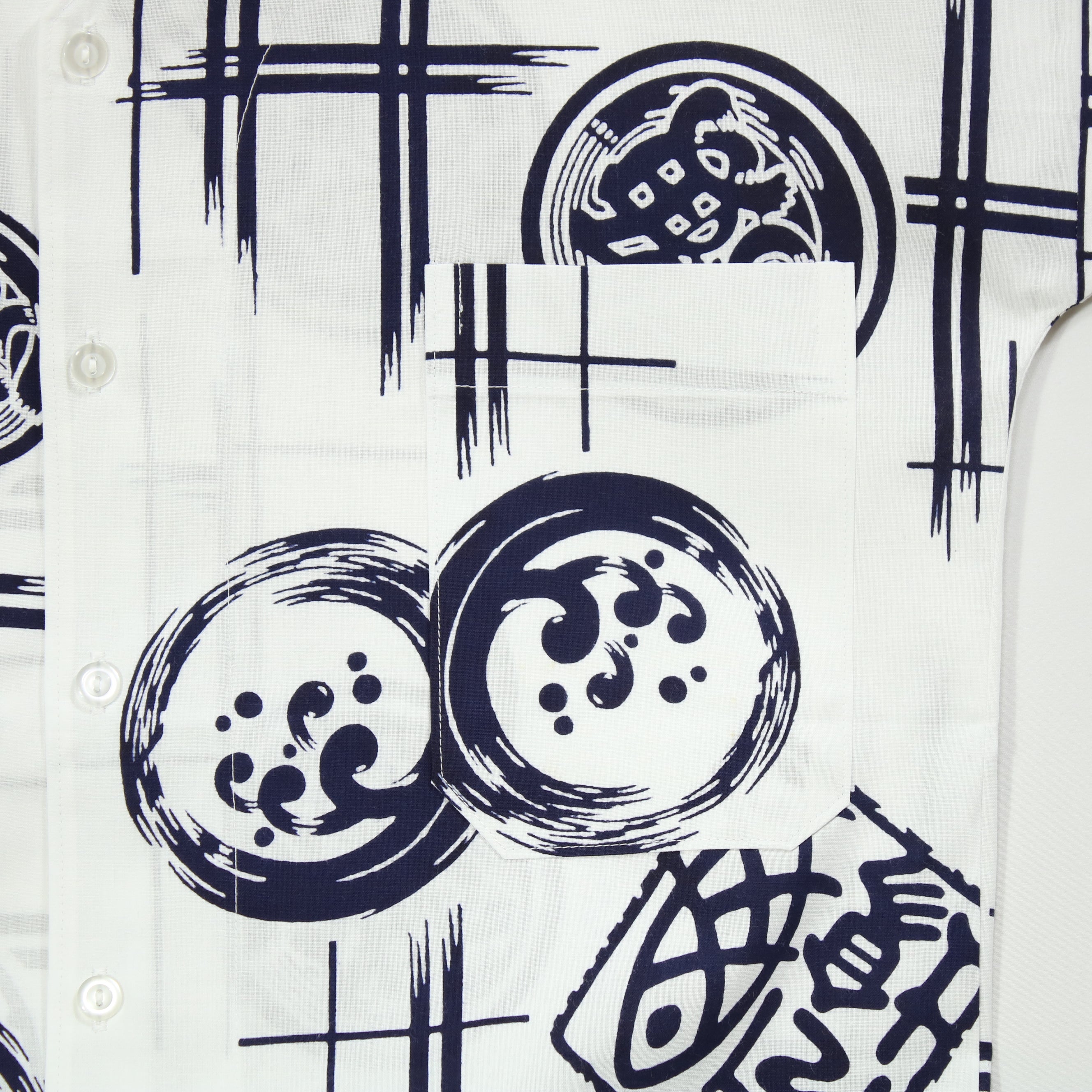 【魚市場)】魚河岸シャツ／半袖