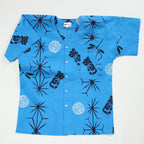 【丸鶴/とんぼ/麻の葉】魚河岸シャツ／半袖