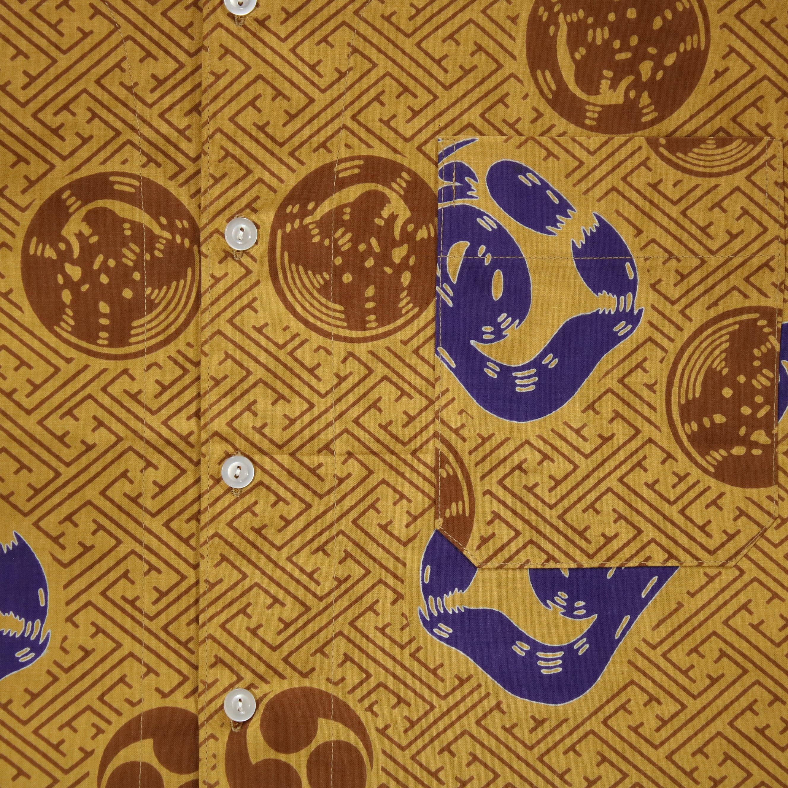 【鞘型】魚河岸シャツ／半袖